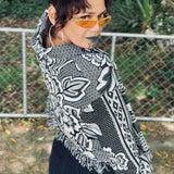 One of One - Woven Jacket (B&W)