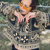 Cropped Style - Woven Jacket (B&G)