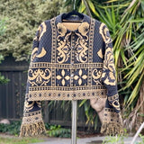 Cropped Style - Woven Jacket (B&G)