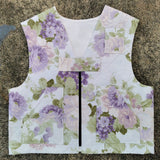Lilac Garden Puffer Vest (Unisex)