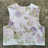 Lilac Garden Puffer Vest (Unisex)
