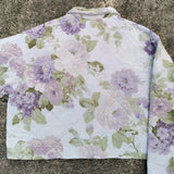 Lilac Garden Puffer Jacket (Unisex)